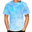 Mùa hè đầy màu sắc - Áo phông unisex cổ tròn tay ngắn với họa tiết tie-dye 3D
