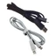 NAMA Bộ sạc USB PVC dài cuối cùng Dây tối ưu hóa cho ROG DeltaS Hiệu suất Tai nghe chơi game Cáp dữ liệu 70 87in