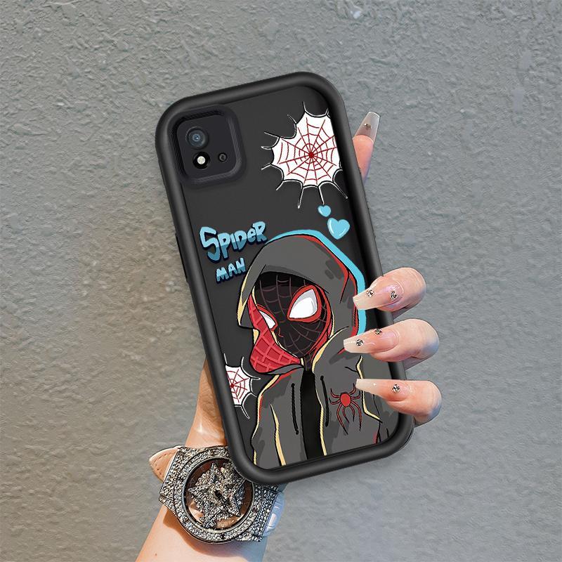Ốp Lưng Cho Realme C20 C20A C11 2021 Hoạt Hình Phụ Kiện Silicon Mềm Ốp lưng TPU Spider Man Cool Boy Angel Eye Chống Sốc Ốp Lưng