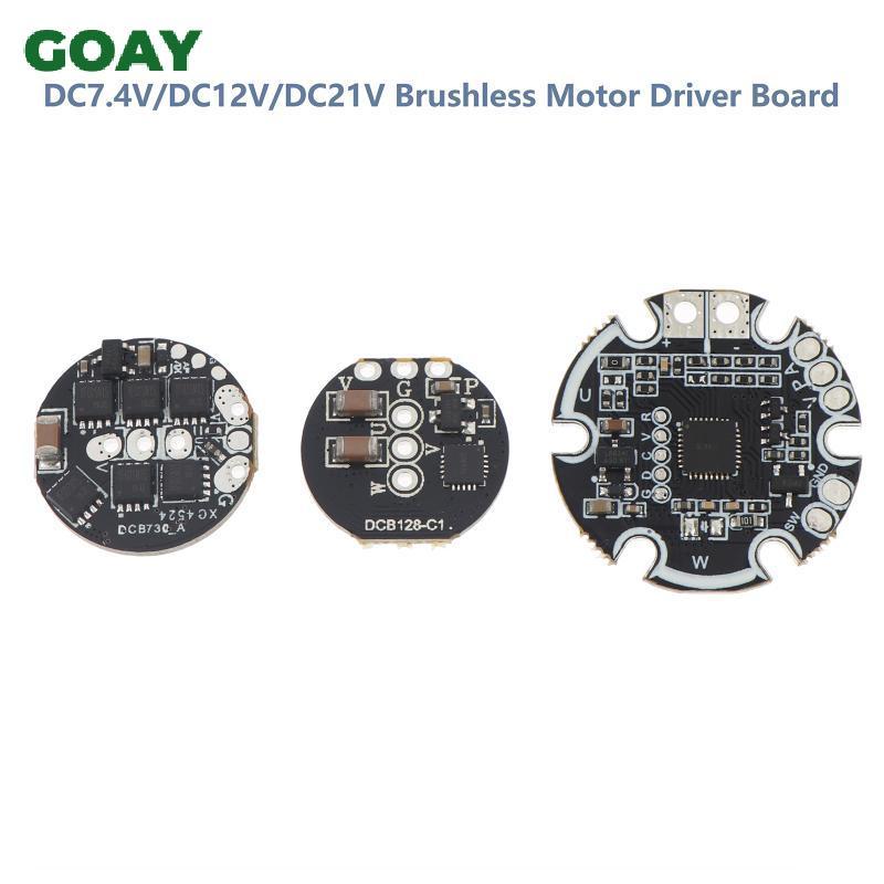 GOAY DC7,4V 12V 21V Bộ điều khiển tốc độ động cơ PWM Bảng điều khiển không chổi than có độ chính xác cao cho thiết bị tự động hóa VN