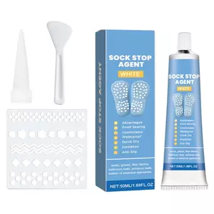 Sock Non-slip Adhesive Sock Stop Non Slip 3D Fabric Textile Liquid Paint 50ml Sole Grip Protection Anti Slip mueadsyvn