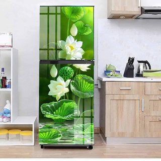Decal có keo dán tủ lạnh siêu bền chống thấm nước