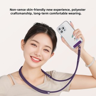 Dây đeo cổ điện thoại chống rơi điều chỉnh độ dài Có thể điều chỉnh،Giải phóng đôi tay khi chụp ảnh, di chuyển