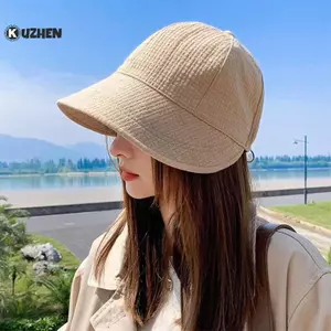 KUZHEN Mũ Đi Biển Mùa Hè - Tấm Che Lớn, Chống Nắng, Phù Hợp Ngoài Trời