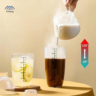 ELBBKG Nhựa Cotail Shaker Tay Bình Lắc Cốc Có Cân 350ml / 530ml / 700ml / 1000ml Trà Sữa Uống Bình Lắc Trộn Thanh Dụng Cụ Mới
