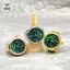 Nhẫn Đồng Hồ Ngón Tay Bán Chạy Phong Trào Sáng Tạo Phụ Kiện Thời Trang Vỏ Hợp Kim Vintage Đồng Hồ Thạch Anh Nam Trang Sức Nữ Quà Tặng [Mina]