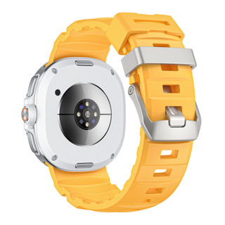 Thích hợp cho Samsung Watch 8 40MM / 44MM Dây đeo hoang dã Galaxy Watch 8 Dây đeo silicon cổ điển