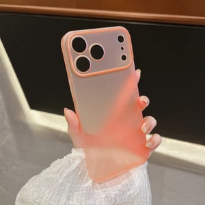 Dành Cho apple 17pro max Ốp Lưng Điện Thoại Siêu Mỏng Bao Gồm Tất Cả Vỏ Bảo Vệ pc Siêu Mỏng Không Mùi 17air Fros