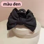 Kẹp Tóc Nơ Lụa Satin Cỡ Lớn Phong Cách Hàn Quốc – Thiết Kế Đơn Giản Sang Trọng, Phụ Kiện Tóc Thời Thượng Cho Nữ