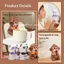 Quạt Làm Mát Thực Phẩm Mini Có Thể Điều Chỉnh Dễ Thương Làm Mát Nhanh Chó Máy Làm Lạnh Cà Phê Cho Cốc Đồ Uống Nóng Đồ Uống Sữa jiwvn