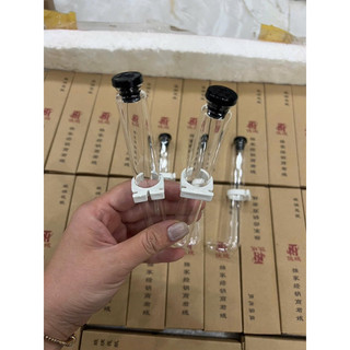 combo 5 cóng nước uống hút thuỷ tinh tàu mẫu mới  kèm hộp cho chim chào mào chim khuyên