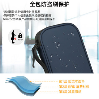 Du lịch Túi lưu trữ tài liệu chống trộm đa chức năng dành cho doanh nhân Ví đựng hộ chiếu chống nước di động