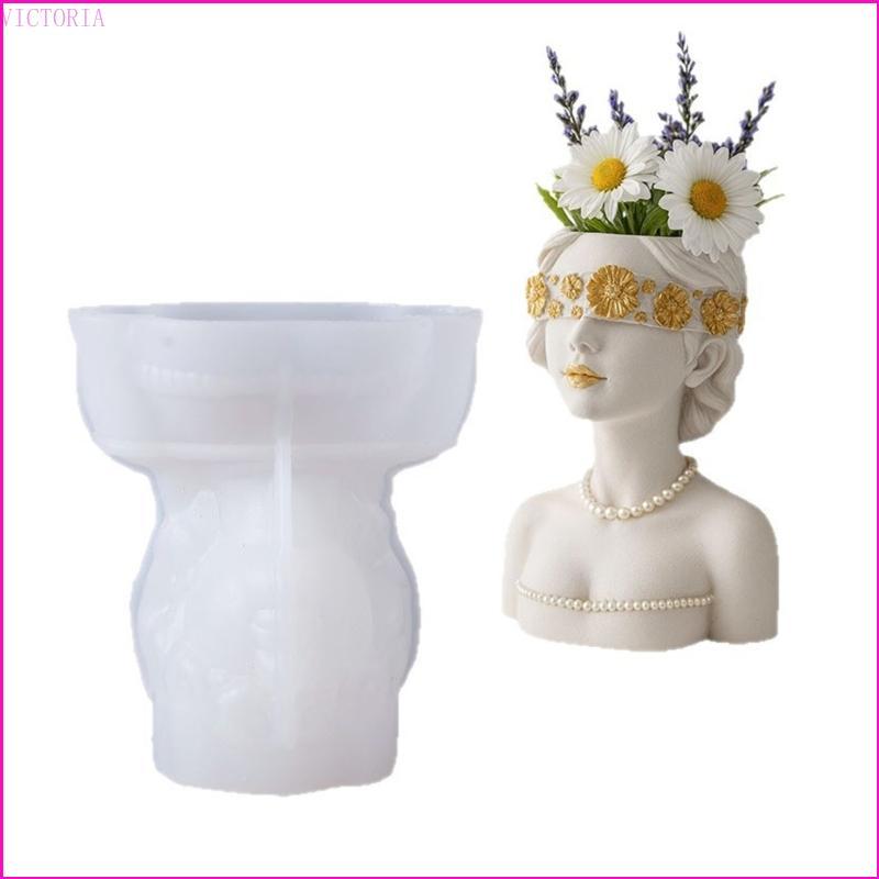 VIC Linh hoạt - Khuôn Silicone Cho Xi Măng Bê Tông Nhựa