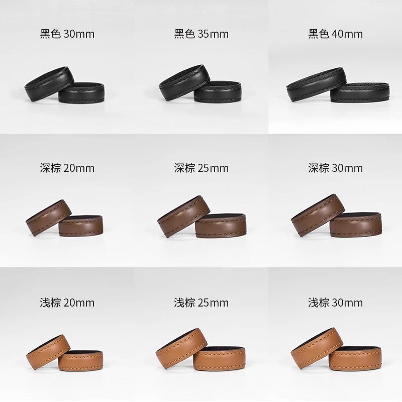 2 Chiếc Mỏng / Rộng 18-30 Mm Dây Da Vòng Người Phụ Nữ Thắt Lưng Cố Định Vòng Khóa Phụ Kiện