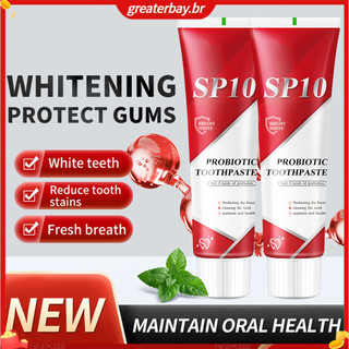Kem đánh răng làm trắng da cho người lớn 100g Kem đánh răng Probiotic để làm sáng nụ cười làm sạch sâu sắc Làm trắng da và loại bỏ hơi thở hôi cho nam và nữ Bộ 1 / 2 / 3 chiếc