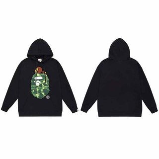 Áo nỉ BAPE cá mập cho nam, chất liệu cotton, có mũ trùm đầu dài tay, phù hợp mặc hàng ngày
