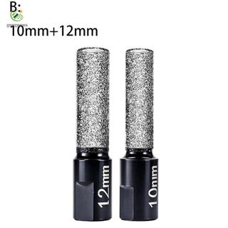 ⭐GROUS⭐6/8/10/12mm Diamond Drill Bit Compatible With Inner Hole Grinders M10 Thread Angle Grinder