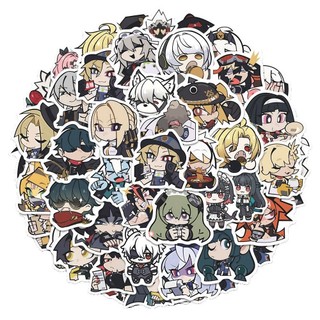 49 Chiếc Chibi Zenless Zone Zero Game Miếng Dán Trang Trí Bình Nước Notebook Miếng Dán Chống Thấm Nước