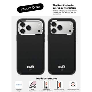 CASECASE X GOD SELECTION XXX x fragment Logo Case Phiên bản vòng máy ảnh màu trắng Màu đen mờ Cứng hút từ tính Vỏ tác động cho Apple IPhone 13 14 15 16 17 Pro Max Air Plus có hộp