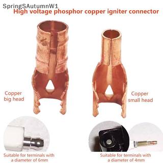 [SpringSAutumnW1] 10 Đầu nối biến áp Pin gốm Đầu nối đồng Đầu nối dây điện áp cao Thiết bị đầu cuối dây Boutique