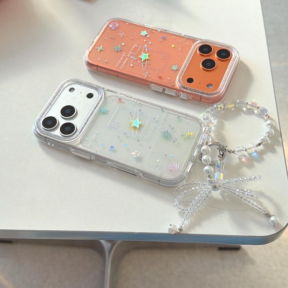 Ốp Lưng Cứng Tương Thích Với iPhone 13 14 14Pro 14ProMax 15 15Pro 15ProMax 16 16Pro 16ProMax 17 17Pro 17ProMax Vỏ Họa Tiết Ngôi Sao Thiên Hà