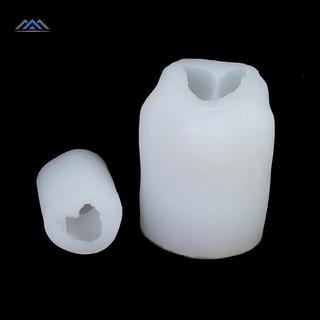 ELBBKG Vị Trí Ngồi Gấu Khuôn Nến Silicon Cho Handmade Thạch Cao Gấu Dễ Thương Khuôn Tiêm Trang Trí Nhà Mới