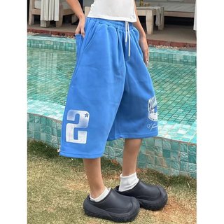 GKSSS Quần short nam phong cách Mỹ, dáng rộng trung tính