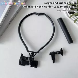 Khung Ảnh Ne Giá Đỡ Lười Đế Điện Thoại Cho IPhone 16 15 14 13 Pro Max Samsung Xiaomi Ngoài Trời Góc Đầu Tiên Vlog Ghi Hình Selfie Braet VN