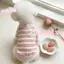 【Ready Stock】 Pet Clothes Good-looking Dog Cat Small and Medium Size Bichon Two Feet Apparel Super Cute New Stain-Resistant Cartoon Stripes kkPY