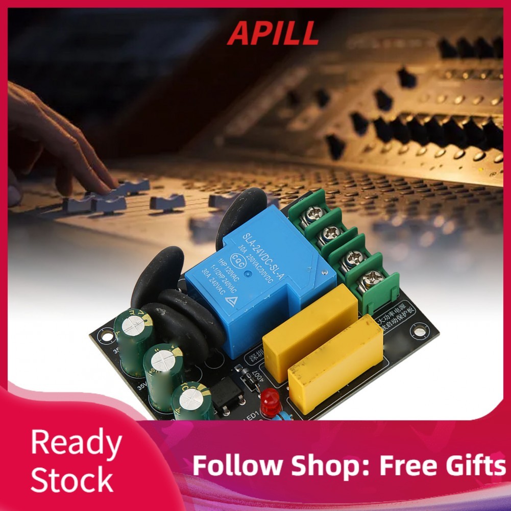 Apill Mô-đun bảng bảo vệ khởi động mềm 30A 6600W dành cho bộ khuếch đại loại A nóng