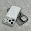 Thích hợp cho Vỏ điện thoại Apple 17Promax Nhẹ Trần Kim loại Cảm giác 16Pro Giá đỡ ống kính 15 Vỏ cứng chống sốc mờ