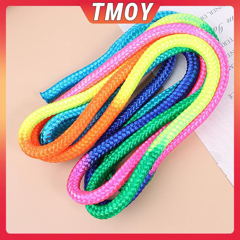 TMOY Dây Nhảy Màu Sắc Cầu Vồng Cho Tập Thể Dục Nhịp Độ