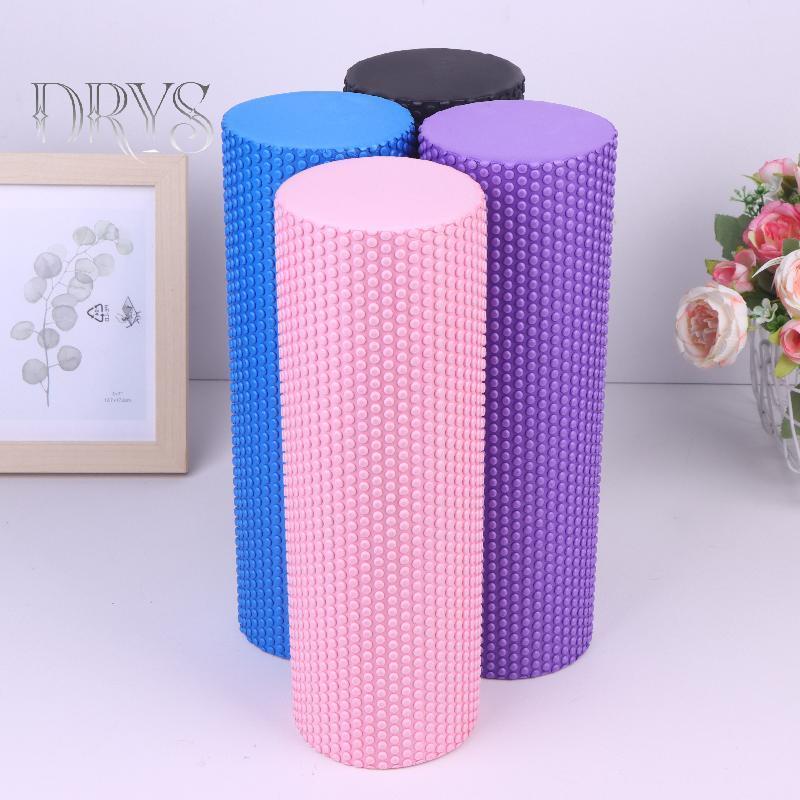 (TFT) Con lăn tập Yoga Con lăn xi lanh xốp tròn EVA cho bài tập Pilates Tăng cường bài tập tại nhà Đường kính 10cm Chiều dài 30cm MỚI