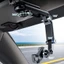 Giá đỡ điện thoại tấm che nắng LACYESUK, chống rung đa chức năng 360° Giá đỡ điện thoại xoay, Điện thoại thông minh ổn định đa năng có thể điều chỉnh Giá đỡ Phụ kiện nội thất ô tô