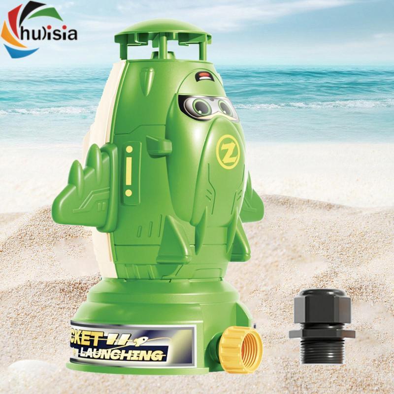 Chalisia Rocket Đồ Chơi Tưới Nước Ngoài Trời Xịt Nước Mùa Hè Giáo Dục Bể Bơi Đảng Kiểm Soát Áp Suất Cho Tuổi 3+