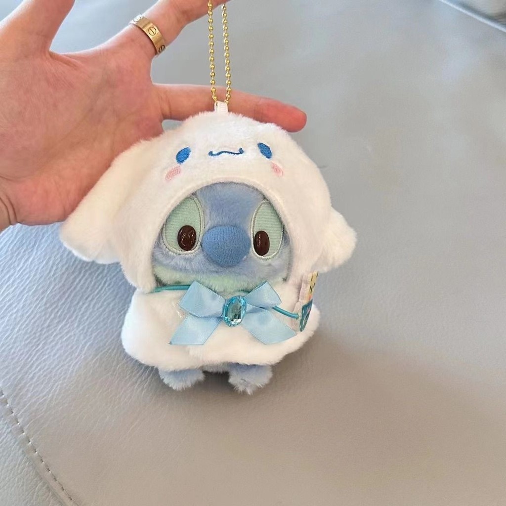Quần áo lông xù 17cm dễ thương Kuromi Melody Pacha Mũ đội đầu cho chó Nu 10cm Quần áo trẻ em
