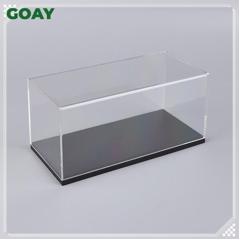 GOAY 1: 32 Xe Ô Tô Mô Hình Hộp Bảo Vệ Trong Suốt Acrylic Bụi Bìa Cứng Bảo Quản Giá Đỡ VN