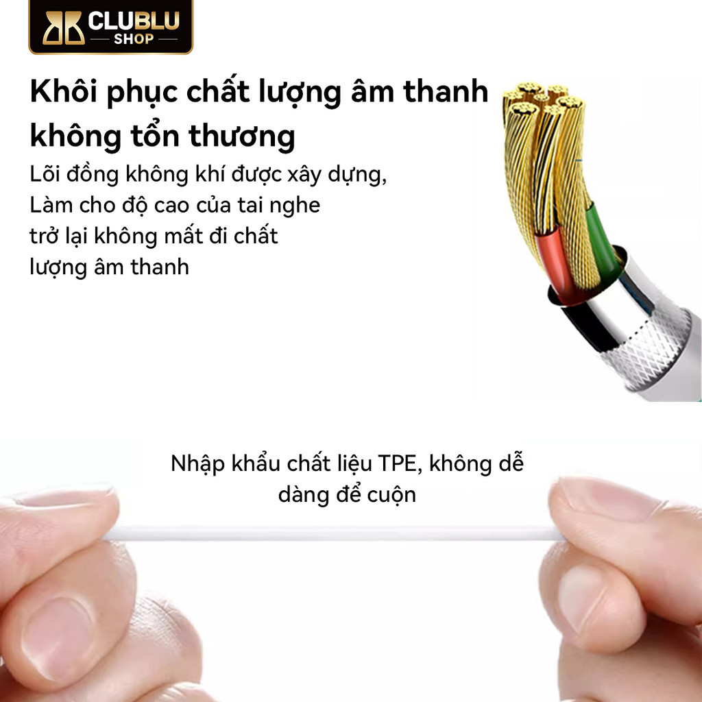 Tai Nghe Có Dây 3.5mm Nhét Tai hoco Có Mic Bass Mạnh Âm Thanh Hay Chơi Game Học Tập Văn Phòng