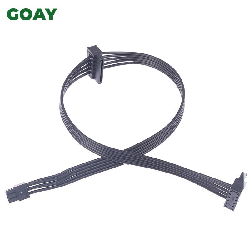 GOAY Mini 6 Pin Đến 2 Cáp Ổ Cứng SATA Cáp Cấp Nguồn SSD Ổ Đĩa Quang Dây Nguồn Cho Giao Diện Bo Mạch Chủ Dell VN