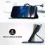 Ốp Lưng Cho Redmi A7 Pro Thiết Kế Bướm Nhỏ Thẻ Da Solots Dây Đeo Tay TPU Mềm Chống Rơi Vỏ Điện Thoại