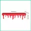 Gothic Kệ Sách Trang Trí Giọt Máu Kệ Sách Kinh Dị Trang Trí 3D In Halloween Macabre Gothic Trang Trí Cho jiwvn