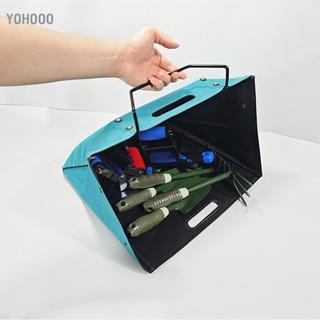 Yohooo Túi đựng dụng cụ thang 16 inch bằng vải Oxford hạng nặng, thiết kế để lấy thang thẳng dễ dàng