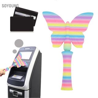 Soyoung Soyoung In 3D Thẻ Tín Dụng Kính Thiên Văn Nhấn Để Thanh Toán Thanh Toán Không Tiếp Xúc Cây Đũa Phép Để Thanh Toán Cánh Hình Màu Sắc Chuyển Đổi