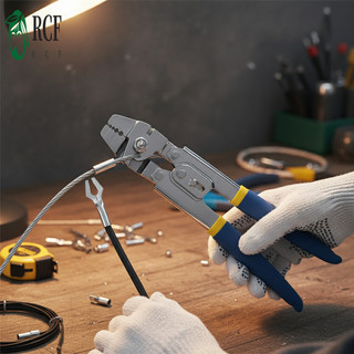 Dụng cụ uốn nhôm 10 Inch để làm việc bằng dây và điện có tay cầm chống trượt