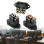 Đầu nối phích cắm điện 3 chân Yoo Copper Ổ cắm đầu vào IEC cho bộ khuếch đại và hệ thống HiFi Dễ dàng lắp đặt