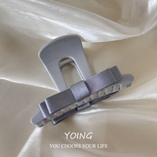 Kẹp tóc cao cấp màu hồng satin với nơ ngọt ngào, phù hợp cho nữ
