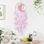 Dream Catchers Handmade Mặt Trăng Lông Vũ Chuông Gió Treo Trang Trí Cho Phòng Ngủ Gia Đình Trang Trí Phòng Khách