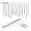 Toyuvn 17 Note Kalimba Ngón Tay Cái Đàn Piano Thép Không Gỉ Bộ Phím Nhạc Cụ Tự Làm Linh Kiện Thay Thế