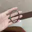 Vòng Tay Nữ Garnet Retro Phong Cách Trung Quốc, Đính Hạt, Phù Hợp Học Sinh