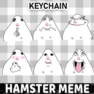 Ganci / Gantungan Kunci HAMSTER MEME - 1